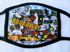 Broadway Gold Mask